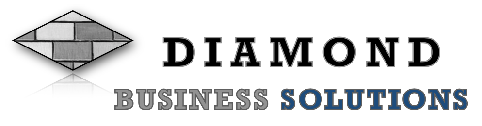 A diamond business solutions logo